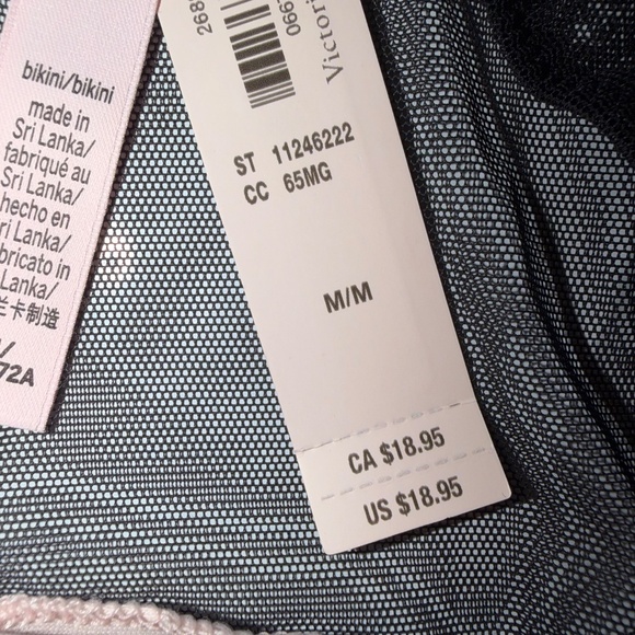 Victoria's Secret Very Sexy String Bikini Panty Black - Picture 3 of 3